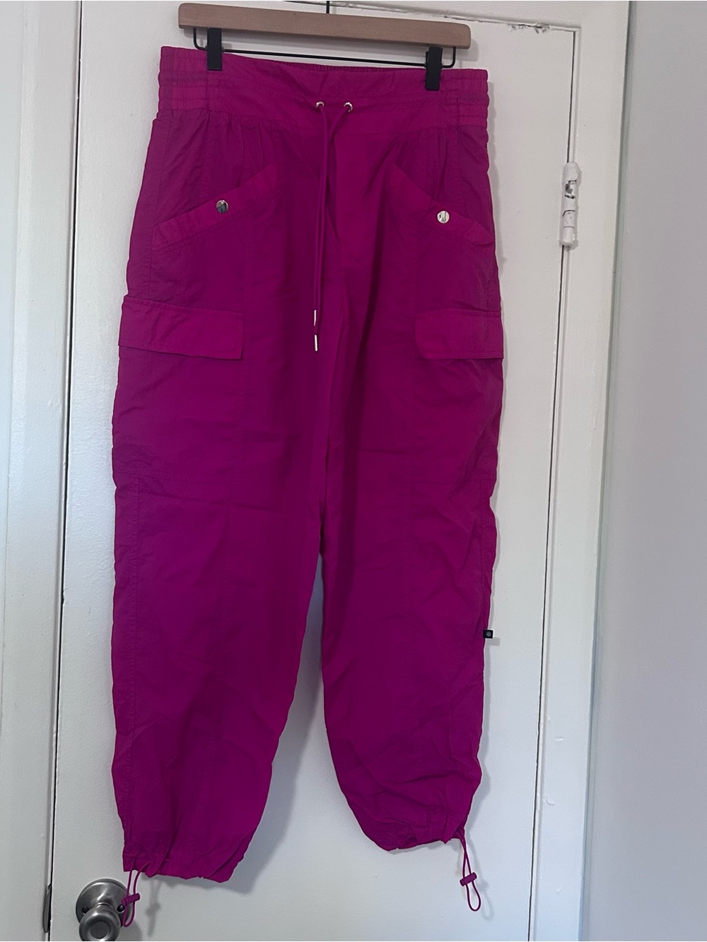 Athleta x Alicia Keys Keys High Waist Utility Cargo Parachute Pants